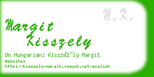 margit kisszely business card